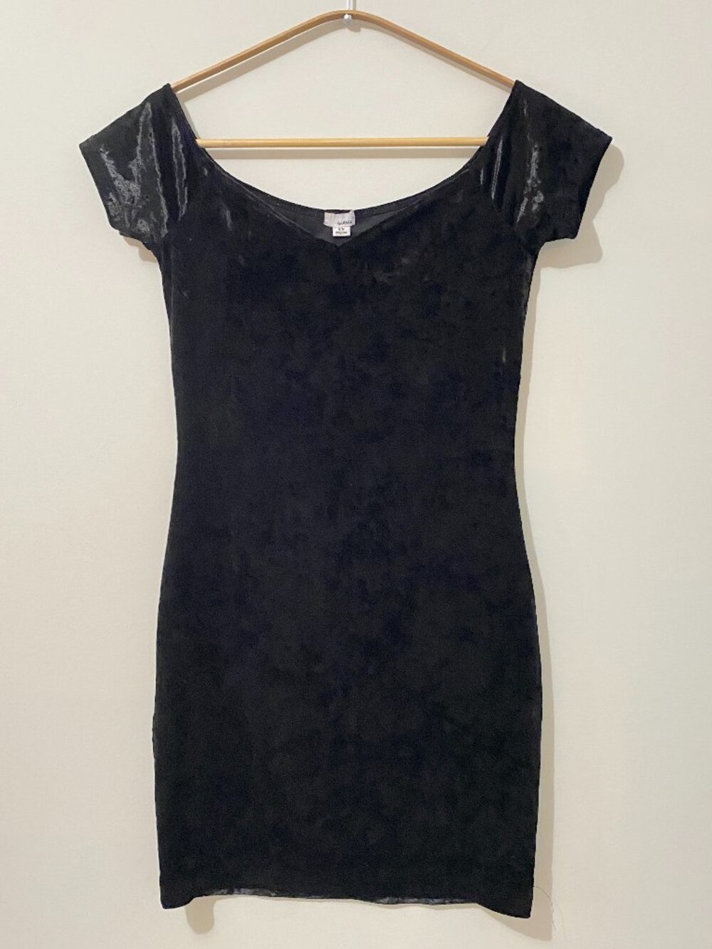 Crushed Velvet Sweetheart Neckline Off the Shoulder Dress Bodycon Party Event